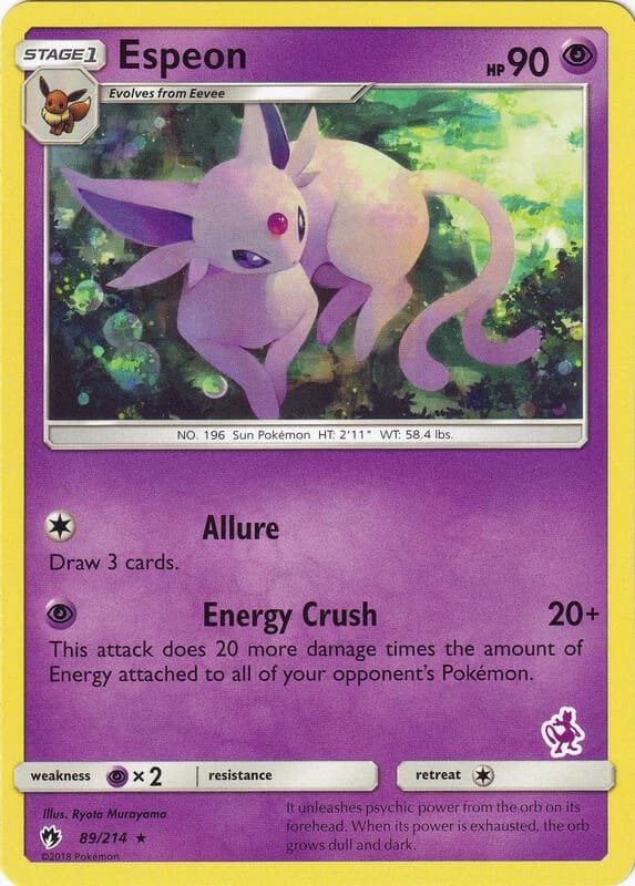 Espeon - 89/214 (Mewtwo Stamped)