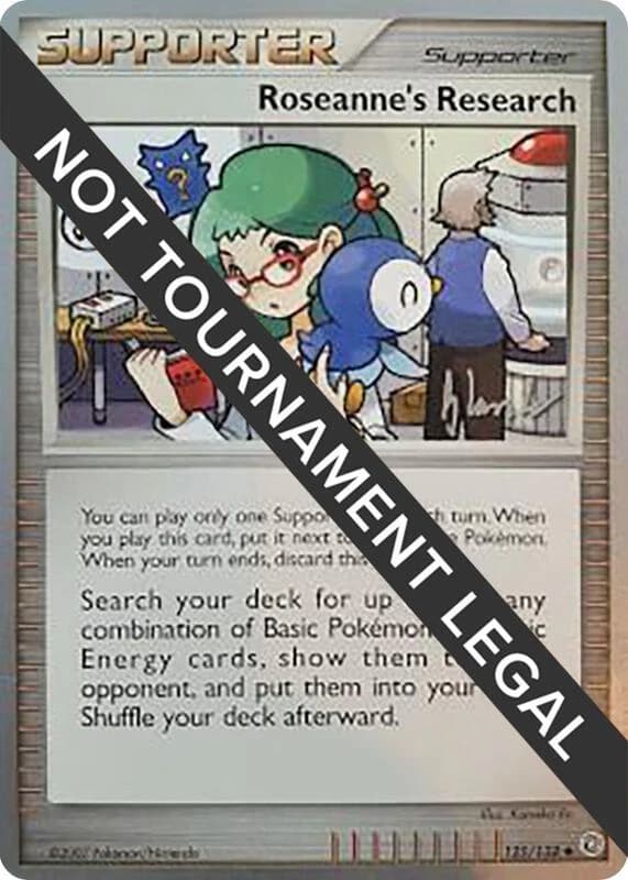 Roseanne's Research - 2008 (Dylan Lefavour)