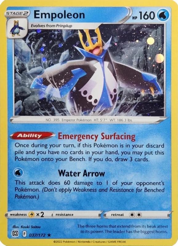 Empoleon - 037/172 (Cosmos Holo)