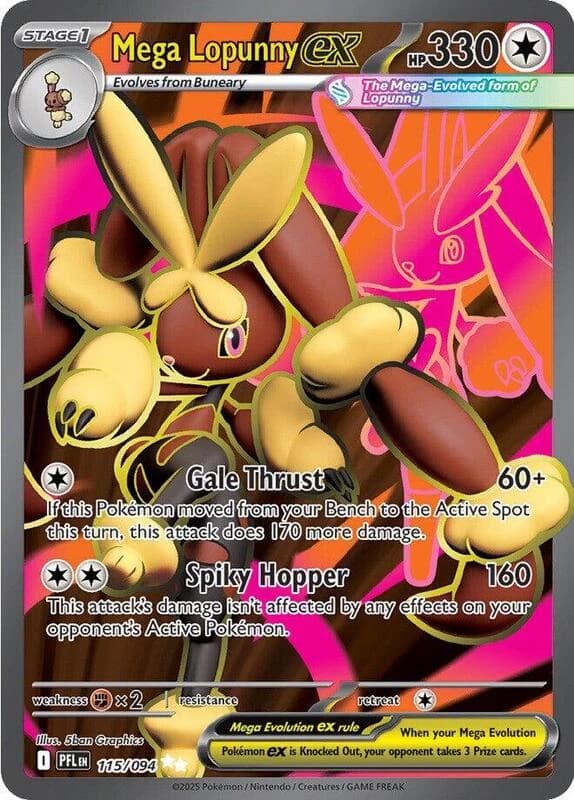 Mega Lopunny ex - 115/094