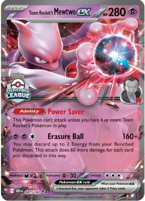 Team Rocket's Mewtwo ex