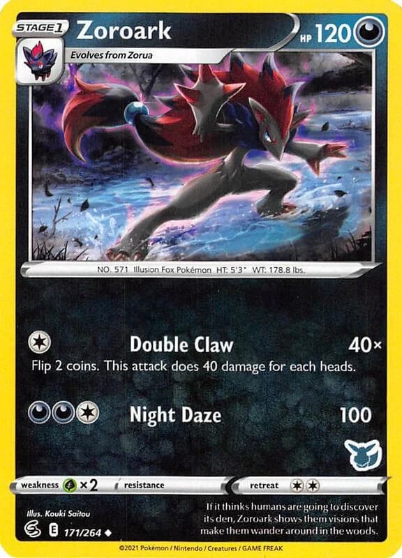 Zoroark - 171/264 (Eevee Stamped)