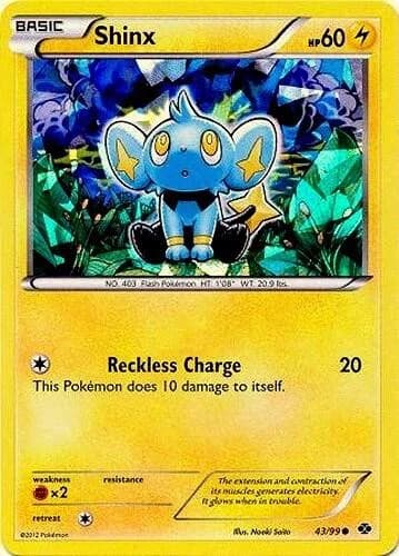 Shinx - 43/99 (Cracked Ice Holo)
