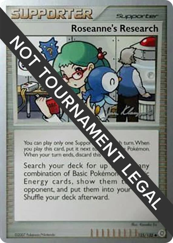 Roseanne's Research - 2008 (Jason Klaczynski)