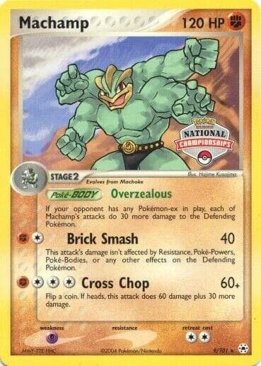 Machamp - 9/101 (National Championships)