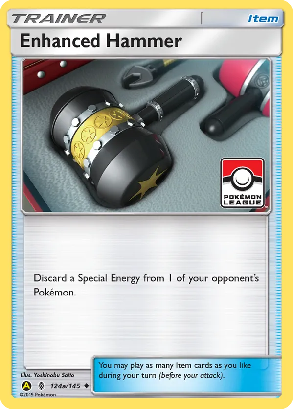 Enhanced Hammer - 124a/145 (Pokemon League)