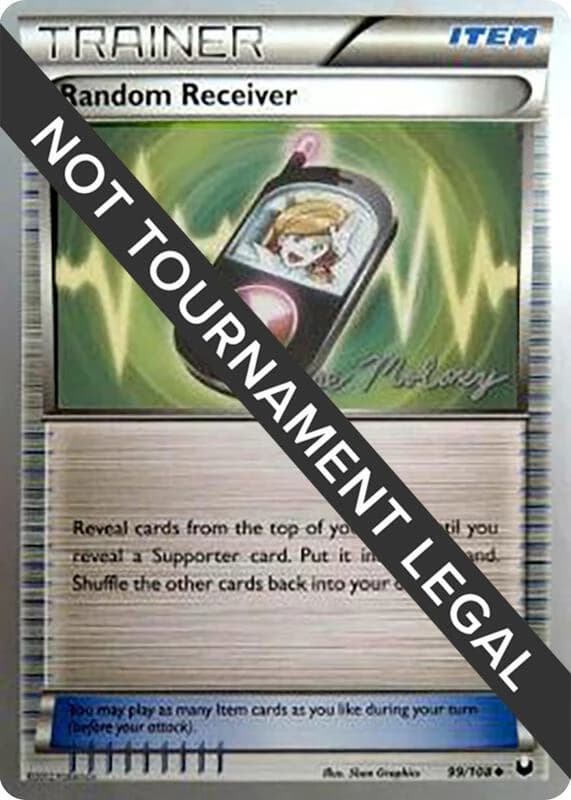 Random Receiver - 2012 (Chase Moloney)