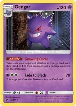 Gengar - 38/111 (Prerelease Kit Exclusive)