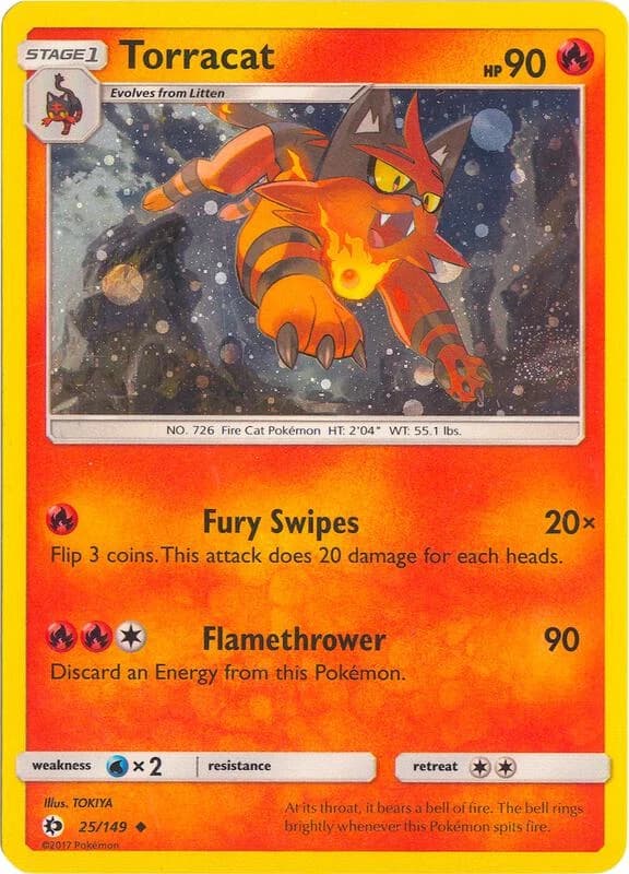 Torracat - 25/149 (Cosmos Holo)