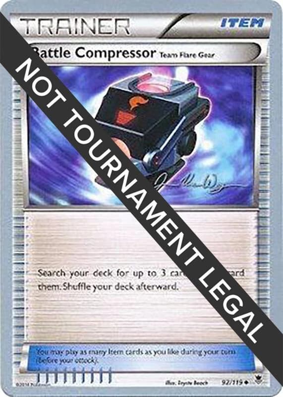 Battle Compressor (Team Flare Gear) - 2015 (Jacob Van Wagner)