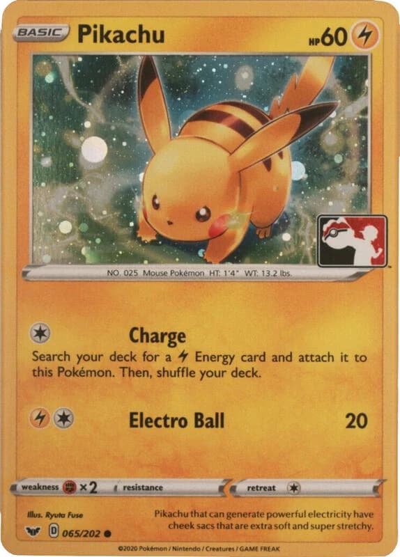 Pikachu - 065/202 (Cosmos Holo)