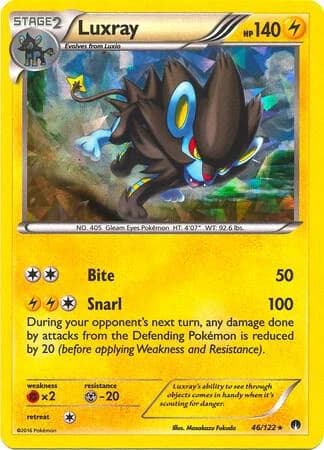 Luxray - 46/122 (Cracked Ice Holo)