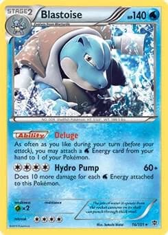 Blastoise - 16/101 (BW Plasma Blast)