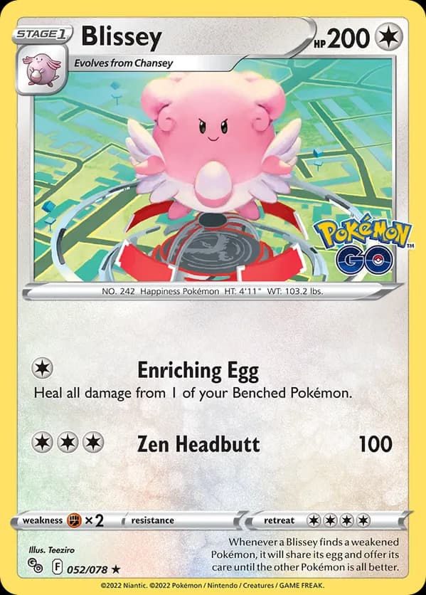 Blissey - 052/078 (Cosmos Holo)