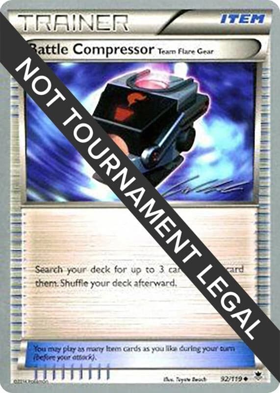 Battle Compressor (Team Flare Gear) - 2016 (Cody Walinski)