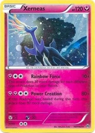 Xerneas - 107/162 (Cosmos Holo)